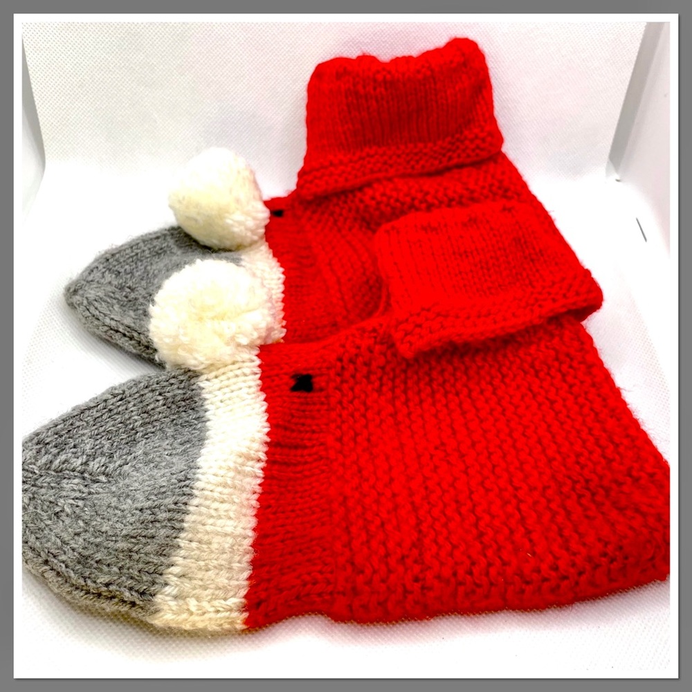 Reindeer Christmas Slippers